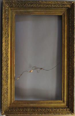 Biedermeier-Goldstuckrahmen um 1840/60 - Arte, antiquariato e gioielli