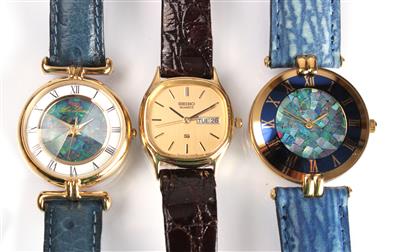 3 Armbanduhren - Kunst, Antiquitäten und Schmuck