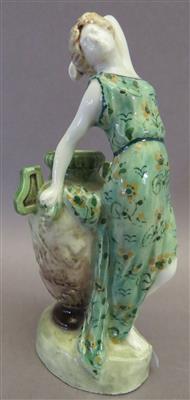 "Dame an Vase gelehnt", Fa. Goldscheider, Wien um 1930 - Antiques, art and jewellery