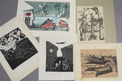 5 Grafiken: - Modern and Contemporary Art, Modern Prints