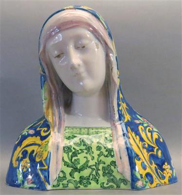1 Madonnen-Büste im Stile der Renaissance, nach Luca della Robbia - Arte, antiquariato e gioielli