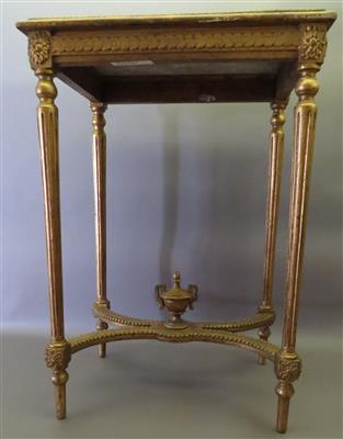 Kleiner rechteckiger Tisch im Louis-Seize-Stil, 2. Hälfte 19. Jhdt. - Kunst, Antiquitäten und Schmuck