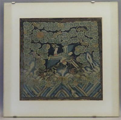 Textilfragment, wohl China, 19. Jhdt. - Arte, antiquariato e gioielli