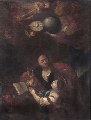 Kirchenbild, Österreich um 1700 - Arte, antiquariato e gioielli