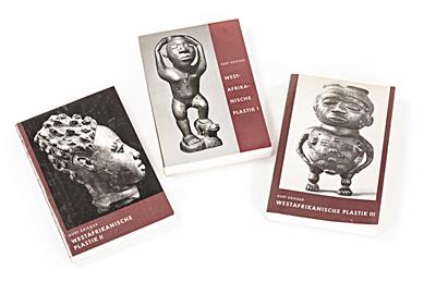 3 Fachbücher, Kurt Krieger, Westafrikanische Plastik I - III - Kunst, Antiquitäten und Schmuck