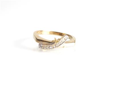 Diamantdamenring - Antiques, art and jewellery