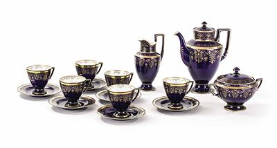 Kaffeeserviceteile, Fa. Utzschneider  &  Co., Sarrequemines/Frankreich um 1910 - Antiques, art and jewellery