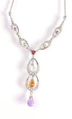 Diamantcollier - Antiques, art and jewellery