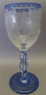 Pokalglas, Böhmen 20. Jhdt. - Arte, antiquariato e gioielli