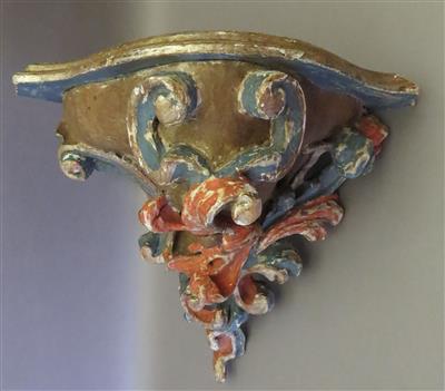 Wand-Eckkonsole im Rokokostil - Umění, starožitnosti, šperky