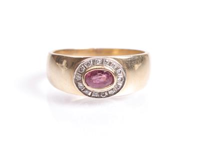 Diamantdamenring - Antiques, art and jewellery