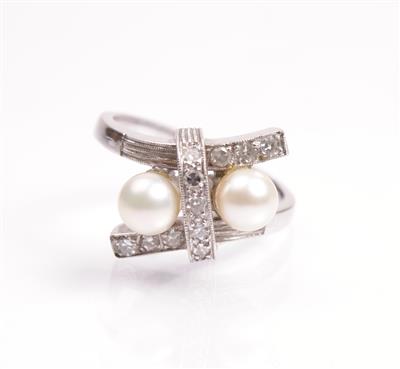 Diamantdamenring - Antiques, art and jewellery