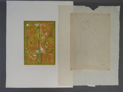 4 Lithografien - Antiques, art and jewellery