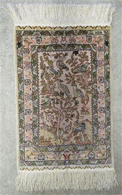 Hereke Seide ca. 77 x 51 cm, Nordwestanatolien (Türkei) um 1980 - Arte, antiquariato e gioielli