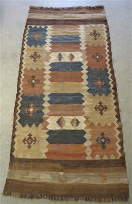 Tadschikischer Kelim ca. 300 x 150 cm, Tadschikistan um 1900 - Moderní tisky