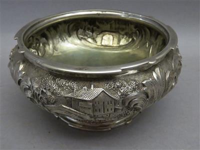 Silberne Schale - Teil eines Tischaufsatzes - Arte, antiquariato e gioielli