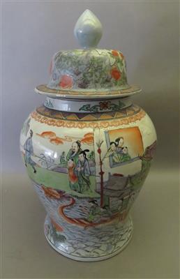 Deckelvase China 20. Jahrhundert - Arte, antiquariato e gioielli