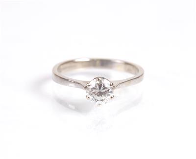 Solitärring ca. 0,50 ct - Antiques, art and jewellery