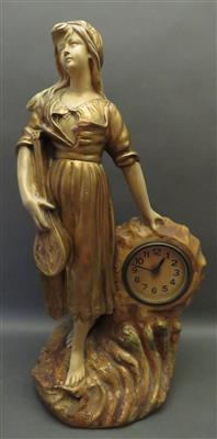 Figurenuhr um 1900/15 - Antiques, art and jewellery