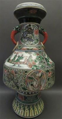 Chinesische Vase, wohl 20. Jhdt. - Arte, antiquariato e gioielli