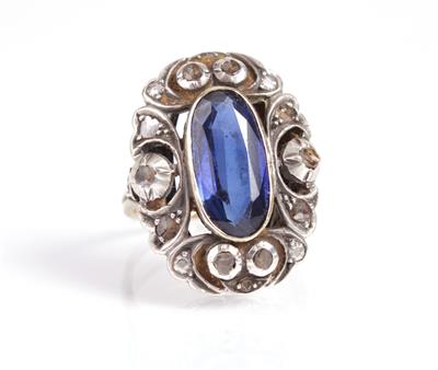 Diamantrautenring - Antiques, art and jewellery