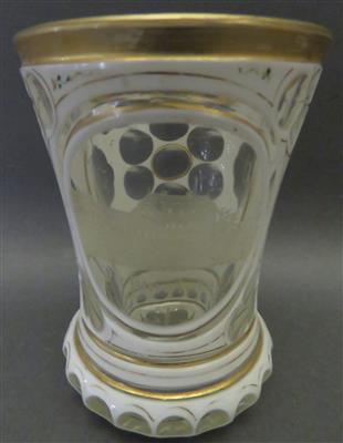 Becher, Böhmen wohl 19. Jhdt. - Antiques, art and jewellery