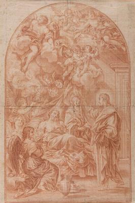 Tiroler Zeichner des 18. Jhdts. - Umkreis Johann Georg Grasmayr - Arte, antiquariato e gioielli