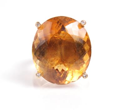 Diamantdamenring - Antiques, art and jewellery