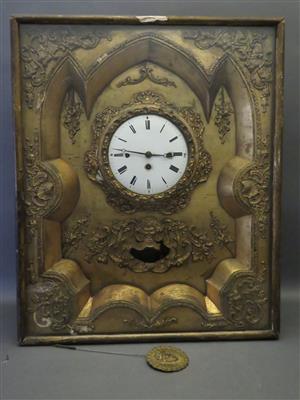 Biedermeier Rahmenuhr, 2. Drittel 19. Jhdt. - Arte, antiquariato e gioielli