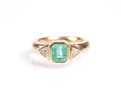 Diamantdamenring - Antiques, art and jewellery