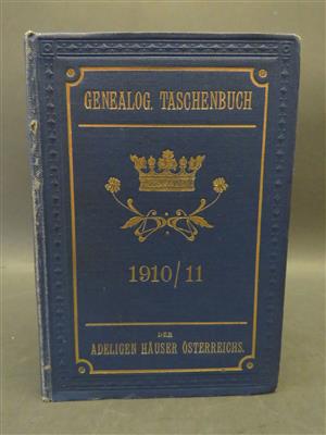 Genealogisches Taschenbuch der Adeligen Häuser Österreichs - Kunst, Antiquitäten und Schmuck