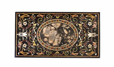 Pietra dura-Platte, Italien, 20. Jhdt. - Antiques, art and jewellery