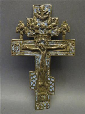 Russisch-orthodoxes Kreuz - Umění, starožitnosti, šperky