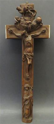 Wetter-Reliquienkreuz, Alpenländisch 1. Hälfte 19. Jhdt. - Antiques, art and jewellery