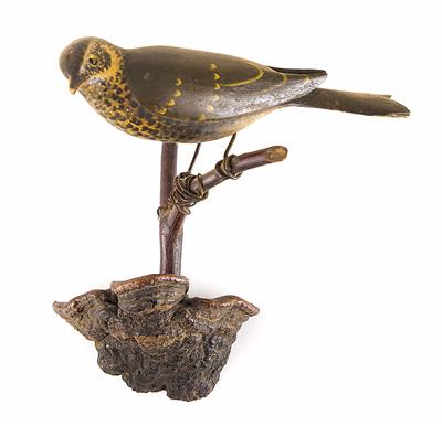 Viechtauer Singvogel "Drossel", 19. Jhdt. - Antiques, art and jewellery