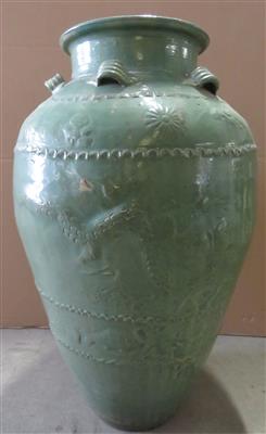 Bodenstandvase, fernöstlich, 19./20. Jhdt. - Arte, antiquariato e gioielli