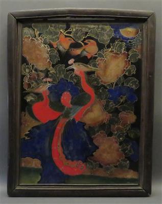 Hinterglasbild, China, 19. Jhdt. - Arte, antiquariato e gioielli