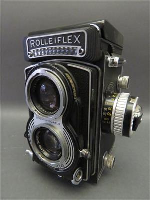 Rolleiflex - F  &  H Synchro - Compur - Umění, starožitnosti, šperky