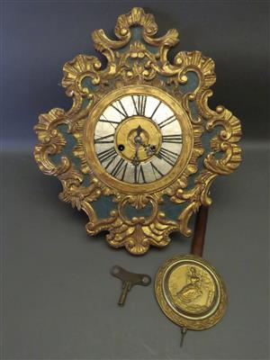 Wanduhr im Barockstil, 20. Jhdt. - Arte, antiquariato e gioielli