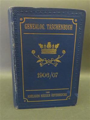 Genealogisches Taschenbuch der Adeligen Häuser Österreichs - Umění, starožitnosti, šperky