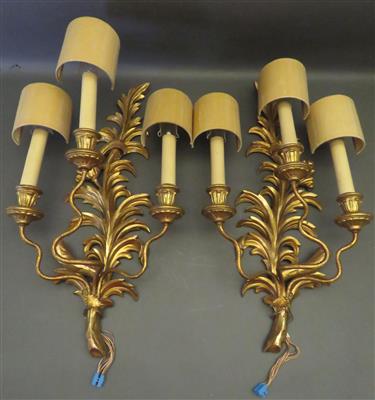 Paar neoklassizistische Wandappliken, 20. Jhdt. - Antiques, art and jewellery