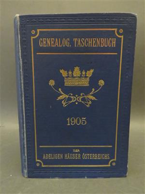 Genealogisches Taschenbuch der Adeligen Häuser Österreichs - Antiques, art and jewellery