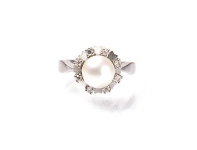 Diamantdamenring - Antiques, art and jewellery