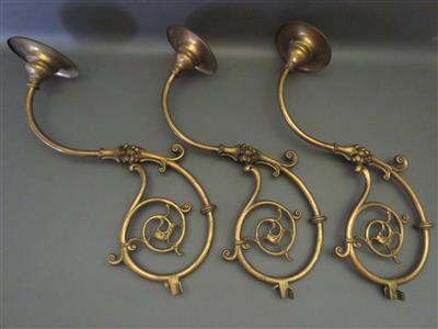 3 Gründerzeit Leuchterarme - Antiques, art and jewellery