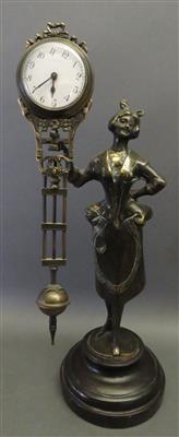 Tischuhr - Freischwinger, 20. Jahrhundert - Umění, starožitnosti, šperky