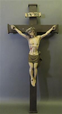 Kruzifix, Alpenländisch, 19. Jahrhundert - Umění, starožitnosti, šperky