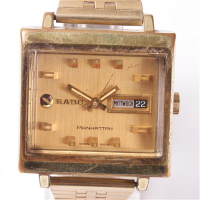 Rado Manhatten Herrenarmbanduhr - Kunst, Antiquitäten und Schmuck