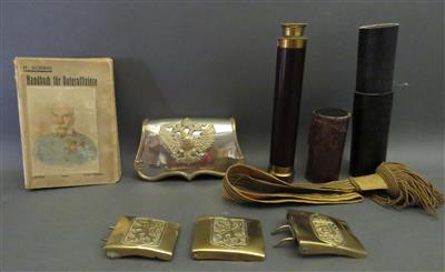 Konvolut altösterreichischer Militaria um 1900/1915 - Arte, antiquariato e gioielli