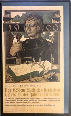 Plakat um 1900 - Kunst, Antiquitäten und Schmuck