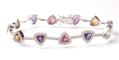 Diamant-Armband zusammen ca. 1,12 ct - Umění, starožitnosti, šperky